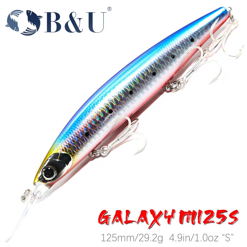 Fishing Lure Jerkbait - B&U 125mm Batan Minnow Deniz Balıkçılığı