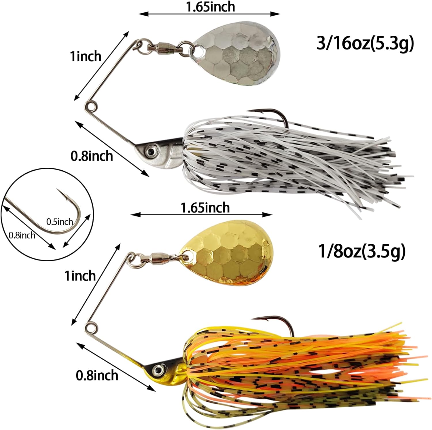 Eupheng Spinner Yem Kaşık Tel  - Fishing Lure Swimbait incelemesi ve fiyatı