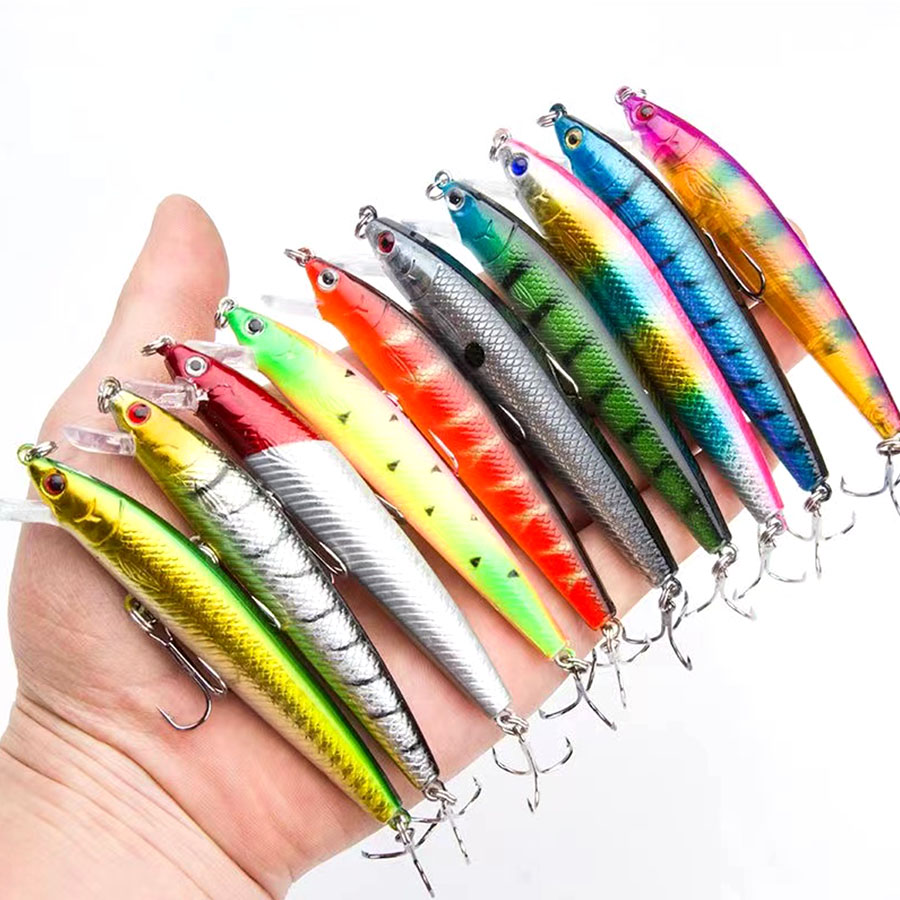 10 adet Jerkbait Minnow Swimba - Fishing Lure Swimbait incelemesi ve fiyatı