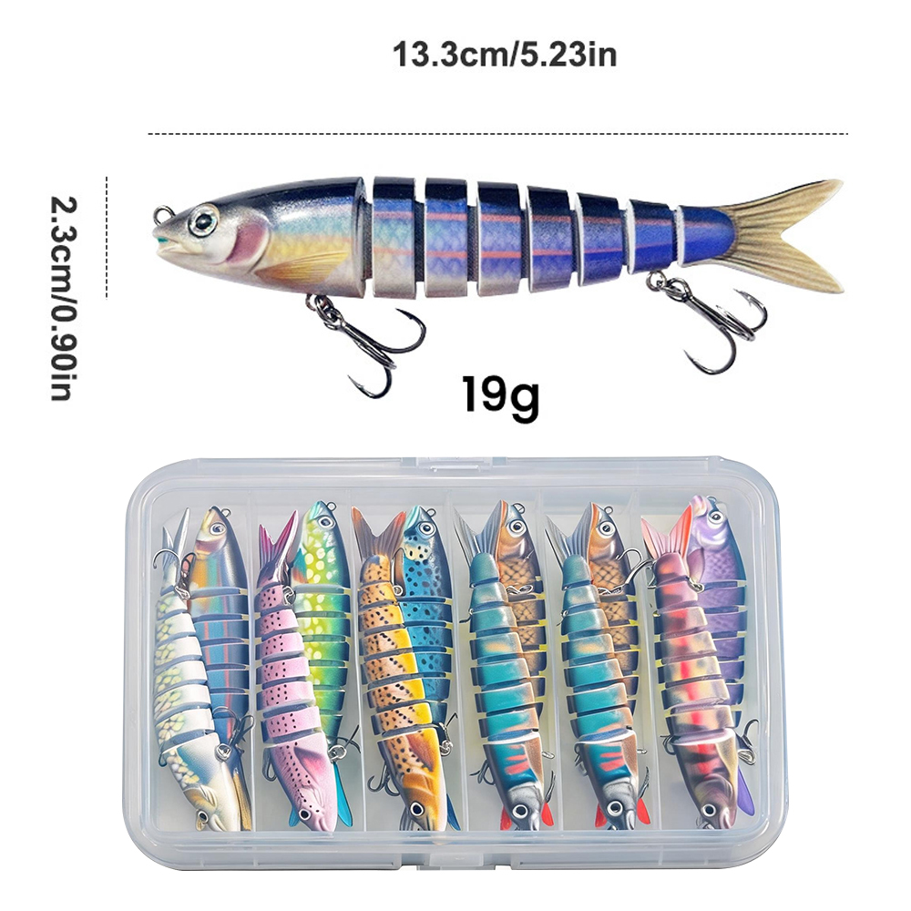 10 adet Balıkçılık Yemleri Lev - Fishing Lure Swimbait incelemesi ve fiyatı