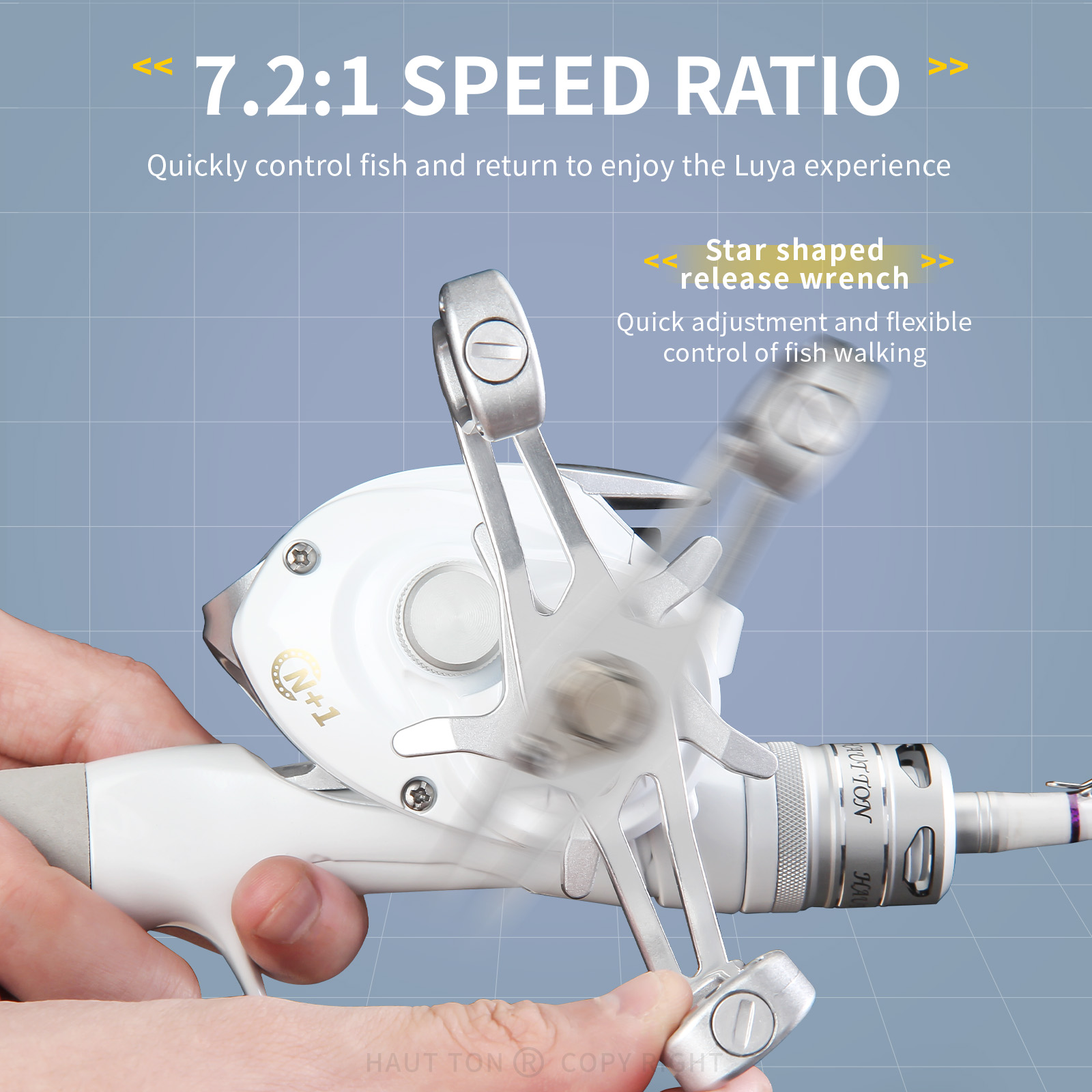 HAUT TON ET Baitcaster Makaras - Kastking Reel Zephyr incelemesi ve fiyatı