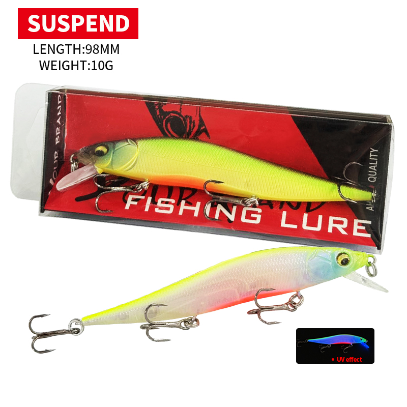 98MM 10G Askıya Alınabilir Min - Fishing Lure Jerkbait incelemesi ve fiyatı