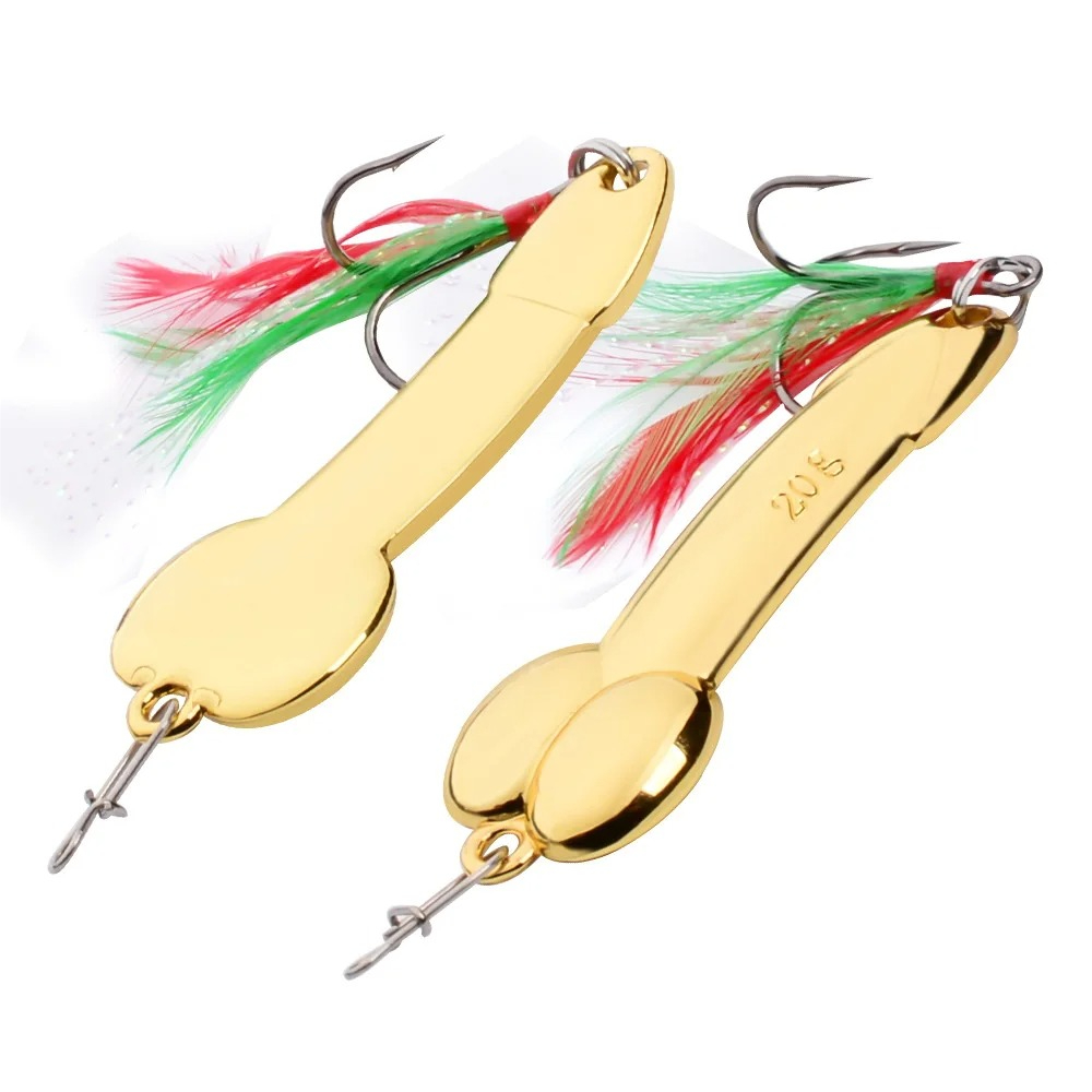 Metal Kaşık Penis Şekli Balıkç - Fishing Lure Spoon incelemesi ve fiyatı