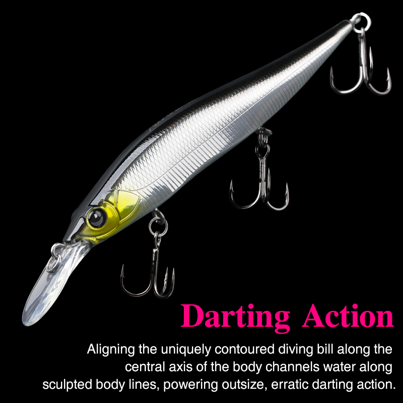 TSURINOYA Askısal Tip Minnow J - Fishing Lure Jerkbait incelemesi ve fiyatı